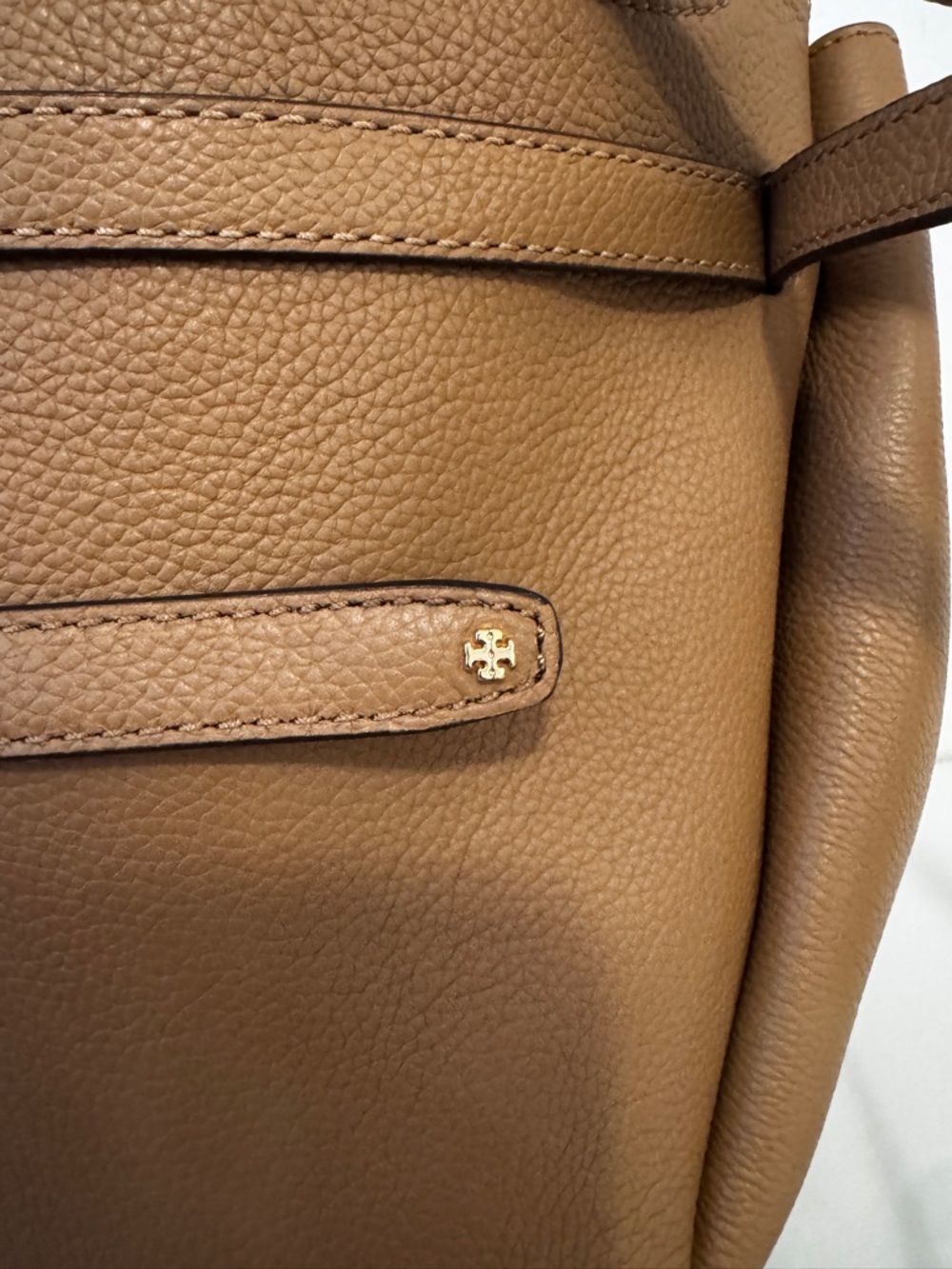 Tory Burch Brown Leather Crossbody Tote - Picture 7 of 13